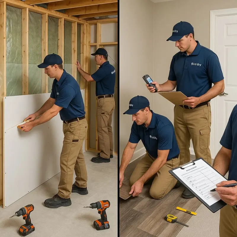 Repairs and Reconstruction process in Sumner County, TN