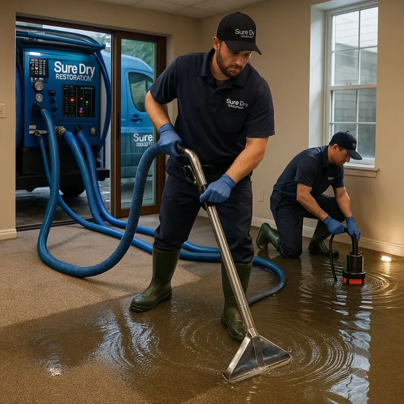 Water Extraction and Removal process in Sumner County, TN